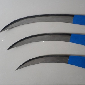 Falce Agricola Forgiata Indah Modello 325 con Lama in Acciaio e Manico in Legno, Lunghezza di Taglio 70CM - Attrezzo per Bordatura Prato e Agricoltura - Product Image 5