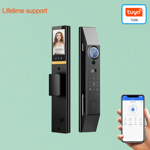 3D Nhận dạng khuôn mặt mật khẩu thẻ chìa khóa thông minh chống trộm hợp kim nhôm Wifi tuya App đám mây thẻ nhớ kính/Khóa cửa gỗ - Product Image 1