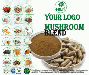 Healthway özel etiket özel mantar tozu, <span class=keywords><strong>Lingzhi</strong></span>, aslan yelesi, <span class=keywords><strong>Cordyceps</strong></span> ve mantar özü kapsülleri sunuyor - Product Image 3