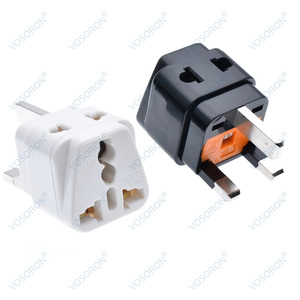 <span class=keywords><strong>Adattatore</strong></span> da Viaggio Universale con Spina UK 3 Pin Tipo G 13A a 5 Prese <span class=keywords><strong>per</strong></span> America, Corea, Francia, Europa, Regno Unito - Product Image 2