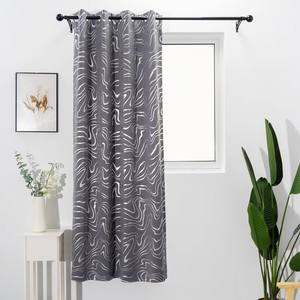 <span class=keywords><strong>Rideau</strong></span> de fenêtre occultant <span class=keywords><strong>thermique</strong></span> en feuille d'argent moderne DaiRui pour chambre à coucher - Product Image 2