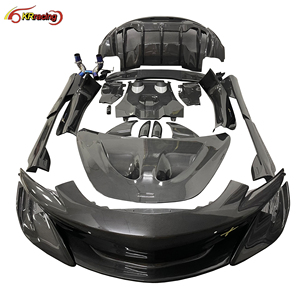 Actualización <span class=keywords><strong>Mclaren</strong></span> 600LT Kit Dry Carbon Fiber 570s Kit Wing Hood Escape para <span class=keywords><strong>Mclaren</strong></span> 570S Carbon Fiber 2015-2018 - Product Image 1