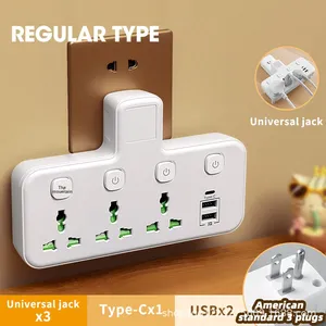 Adaptador Multi-Puerto Independente USB Padrão Britânico para E-Commerce Transfronteiriço Huawei Tipo-C Multi-País Plug Typec - Product Image 4