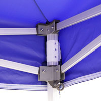 Tente de réception pliable de 10x10 pieds avec logo personnalisé, robuste, pour salons professionnels, expositions et événements promotionnels en plein air