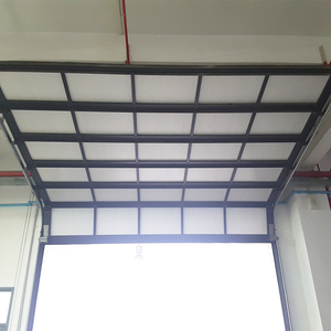 Automatica commerciale Forte Glassato di Alluminio 9x8 di Alta Qualità di Vetro <span class=keywords><strong>Porta</strong></span> Del Garage - Product Image 5