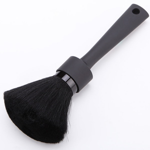 Cepillo para el cabello con cerdas de nailon suaves, forma de paleta, herramienta negra para el cuidado del cabello en salón - Product Image 1