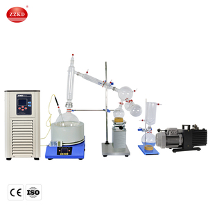 Kit de Destilación de Trayectoria Corta de Alto Vacío para Laboratorio de 10 Litros, Equipo de Destilación al Vacío de Trayectoria Corta, Conjunto de Extracción, Disponible en Stock - Product Image 5