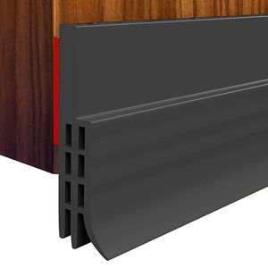 कस्टम मोल्ड और कट औद्योगिक पीसी और ईपडीम दरवाजा नीचे सीलिंग पट्टी भंडारण के लिए टिकाऊ रबर गार्ड - Product Image 2