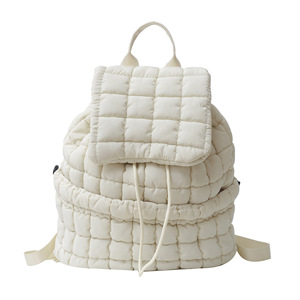2025 New Wrinkled Cloud <b>Backpack</b> <b>Large</b> Capacity Lightweight Double Shoulder Bag Water Resistant European Style Cupcake Design - Product Image 2