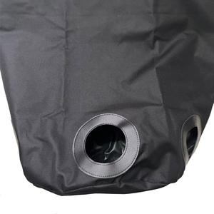 Sac à foin pour chevaux et chèvres en tissu Oxford écologique de grande capacité, mangeoire lente en cuir multi-trous, alimentation simultanée, qualité supérieure - Product Image 2