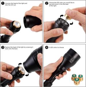 Lampes de poche IR LED <span class=keywords><strong>torche</strong></span> infrarouge illuminateur IR lumière chasse IR Vision nocturne <span class=keywords><strong>portée</strong></span> <span class=keywords><strong>lampe</strong></span> de poche <span class=keywords><strong>torche</strong></span> meilleure <span class=keywords><strong>longue</strong></span> <span class=keywords><strong>portée</strong></span> 850nm Ce - Product Image 6