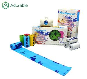 Sacs à crottes pour chien jetables, compostables, biodégradables, sacs à crottes pour animaux domestiques, OEM - Product Image 6