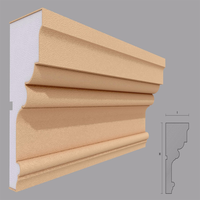 Moulures de décoration murale extérieure européennes modernes en mousse de polystyrène expansé et ciment, durables, écologiques, résistantes à la décomposition, pour fenêtres