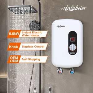 Calentador de Agua Eléctrico Instantáneo sin Tanque de 6.6KW, Tipo Perilla, Actualizado, con Cable Compatible con Calentadores de Flujo de 6KW, para Hotel - Product Image 5