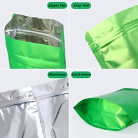Sacs Doypack Transparents Mat Zippés Réutilisables Auto-Scellants en PA/PE pour Emballage Alimentaire Sans BPA, Impression Personnalisée, Sachets Doypack en Feuille de Mylar