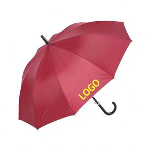 Parapluies publicitaires personnalisés pour cadeaux d'affaires, vente en gros, parapluies à manche droit pour hommes, parapluies à long manche pour cadeaux - Product Image 1