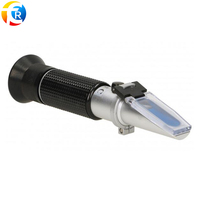 Réfractomètre Portable ATC Brix 32% Testeur de Sucre Styles Aluminium Plastique 0-32% Détails