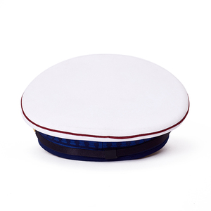 Tùy Chỉnh Màu Trắng Màu Xanh Scotland Hat Bông Biển Đội Trưởng <span class=keywords><strong>Cap</strong></span> <span class=keywords><strong>Skipper</strong></span> Hat Chiến Thuật Thủy Thủ Hat Unisex Đồng Phục Mặc Mũ Đỉnh - Product Image 3