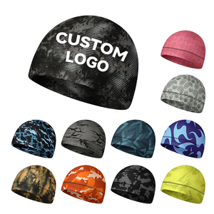 Doublure de casque de moto respirante en maille, à motif camouflage à carreaux, imprimée par sublimation personnalisée, pour le cyclisme, la course et le sport - Product Image 1