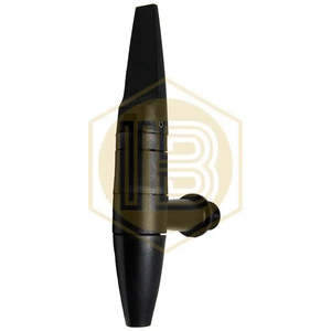 Rubinetto a leva in plastica nero stile inglese senza compensatore (fuori produzione) - Product Image 3