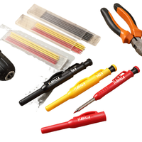 Crayon de charpentier à usage intensif avec taille-crayon pour la construction et le travail du bois DIY Grade OEM/ODM pris en charge