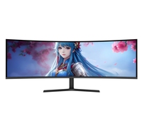 Topverkoop Hoge Kwaliteit HDR Ultra Breed Gebogen Scherm 49 Inch 4K 165Hz LCD PC Computer Gaming Monitoren