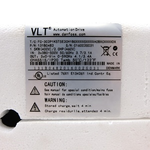 En stock, variateur de vitesse Danfoss VLT Automation Drive 1,5 kW FC-302, <span class=keywords><strong>convertisseur</strong></span> de fréquence FC-302P1K5T5E20H1BGXXXXSXXXXA0BXCXXXXDX 131B0482 - Product Image 2