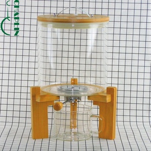 Đo cup gạo Thùng nhà bếp hạt lưu trữ thùng thủy tinh Jar chống ẩm niêm phong nồi thực phẩm lưu trữ Thùng - Product Image 3