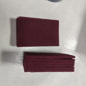 Không dệt cọ rửa Pad Heavy Duty cọ rửa Pads 6*9 inch Red hộ gia đình đánh bóng Pads đối với ngành công nghiệp - Product Image 2