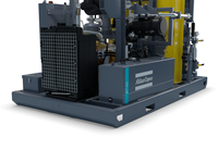 Compresseur portable Atlas Copco Air Booster 1000 Psi monté sur châssis B4-41 pour la forage de puits d'eau en location