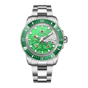 Reloj de Acero Fino para Hombre, Automático, Luminoso, Mecánico - Product Image 2