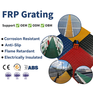 Grille en PRV à <span class=keywords><strong>prix</strong></span> compétitif, directement de l'usine, antidérapante et résistante à la corrosion pour sols industriels - Product Image 3