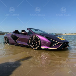 Coche Acuático de Fibra de Vidrio de Gran Venta para Parques Acuáticos, Lagos y Entretenimiento Familiar en Resorts - Product Image 4