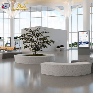 Nuevo Banco de Hormigón para Exteriores Magic Stone con Asiento de Madera para Ingeniería Paisajística y Proyectos Municipales - Product Image 2