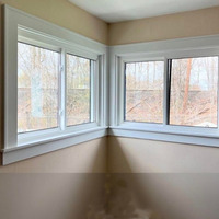 Fenêtres de toit à charnières en verre de confidentialité en option, fenêtres à pivot vertical, fenêtres à ouverture verticale, fenêtres à double vitrage en aluminium, fenêtres réfléchissantes