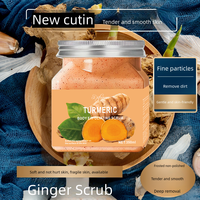 Vente en gros de marque privée personnalisée exfoliant visage au curcuma soins du corps gommage corporel soins de la peau visage gommage exfoliant blanchissant