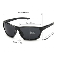 Lunettes de soleil pour hommes, lunettes de soleil de cyclisme, lunettes de soleil pour la conduite en plein air, les voyages, la vie quotidienne, la mode moderne