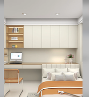 Armoire en bois moderne et confortable avec configuration polyvalente pour l'école, la villa, la chambre, le salon ou la salle de sport. Beaucoup d'espace de rangement