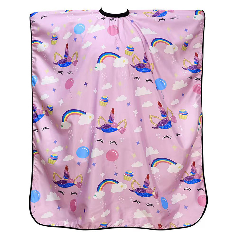 Sciarpa per bambini arcobaleno viola 80 * 120 cm