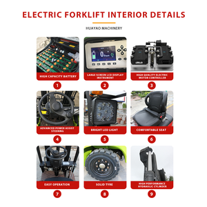 Tại chỗ nhà máy 4ton 5ton pin Powered xe nâng hàng tùy chỉnh màu sắc & logo mới năng lượng xe nâng cho kho & công nghiệp - Product Image 6