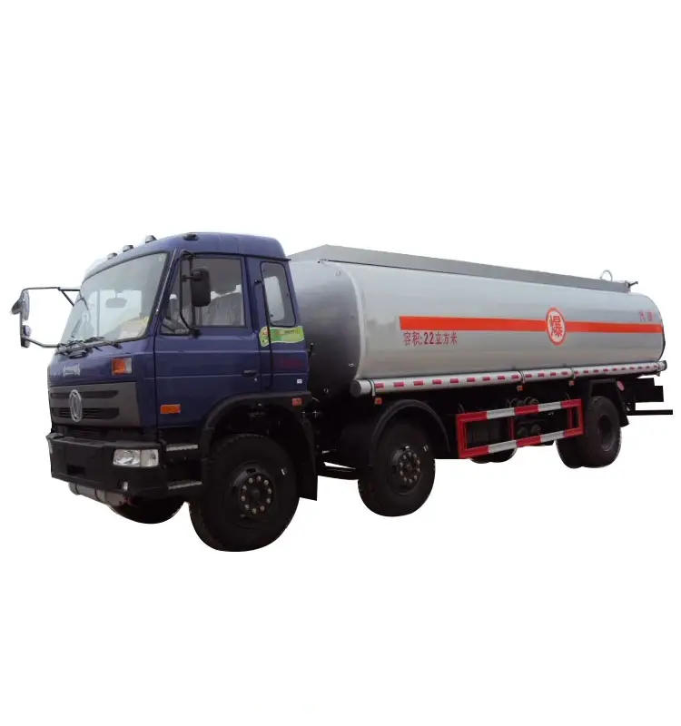 QILIN brand 6*2 8 wheeler tank capacity 18000 liters fuel oil tanker transport truck for sale
