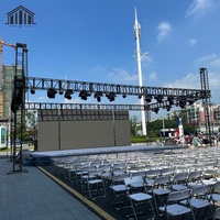 Estructura Modular de Aluminio y Contrachapado Ligera para Iluminación de DJ, Soporte Portátil con Capacidad de Carga de 1000 kg para Escenarios y Conciertos