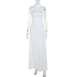 Gaun Kasual Wanita Gaun Panjang Elegan Gaun Korset Pinggang Tinggi Gaun <span class=keywords><strong>Prom</strong></span> Gaun Seksi Fashion Mesh Pesta Malam - Product Image 3