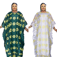 Robes de fête africaines grande taille pour femmes, robe Ankara en dentelle, robe boubou, abaya, kaftan Dubaï, robe maxi, vêtements africains 2024