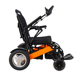 Équipement pour handicapés pliant le <span class=keywords><strong>fauteuil</strong></span> roulant <span class=keywords><strong>électrique</strong></span> en aluminium pour les personnes handicapées - Product Image 4