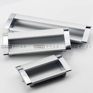 Furniture Handle Rectangle Zinc Alloy Cabinet <b>Wardrobe</b> Minimalist Durable Die Casting 6503 - Product Image 4
