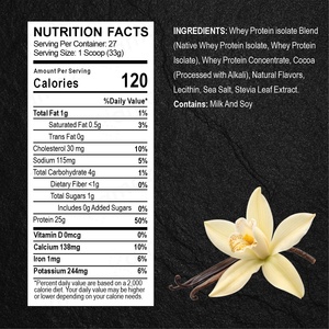 Amaz bán buôn số lượng lớn tùy chỉnh tự nhiên ban đầu phòng tập thể dục Whey protein cô lập bột tăng cân bổ sung cho người lớn Nhà sản xuất trực tiếp - Product Image 2