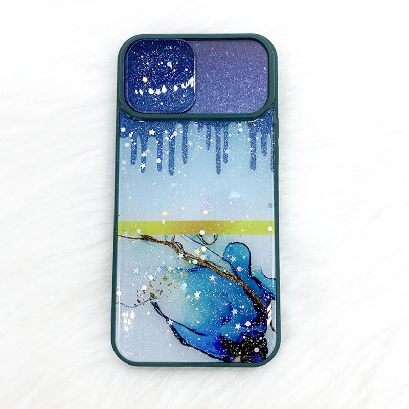 Best Buy Trendy Brands Authentic Glitter Epoxy Resin Phone Case, on Sale for iphone,Huawei,xiaomi