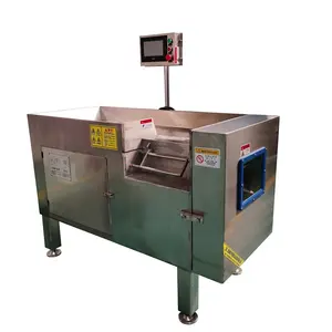 High Efficient Low Power Consumption Professional Frozen Meat Dicing Machine Cube Cutter