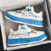 Chaussures de course tendance 2025, baskets décontractées respirantes pour hommes, vente en gros, chaussures noires pour hommes, baskets blanches pour hommes